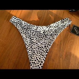 Zaful Brazilian High Cut Bikini Bottom